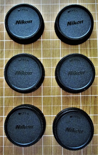 Nikon style rear lens caps - rear,