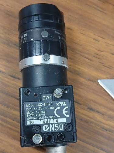 Sony hr70 machine vision - sony,