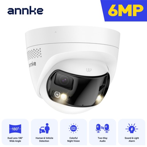 Annke 6mp dual lens - dual, poe