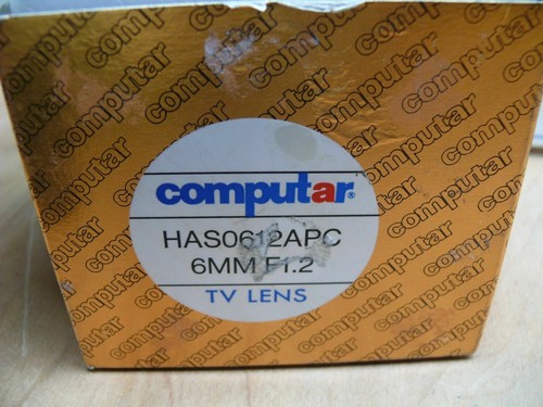 Computar lens 6mm - lens, f1.2