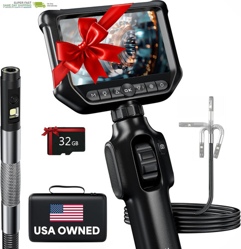 Two way articulating borescope - two-way,