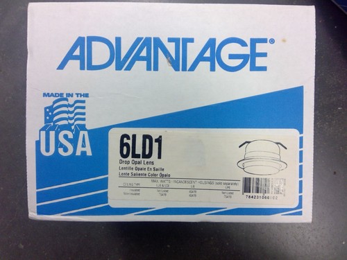 Lithonia 6ld1 drop opal - 6ld1, 6"