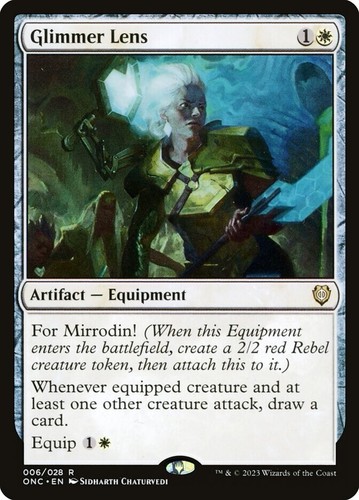 Glimmer lens rare phyrexia - lens, 6